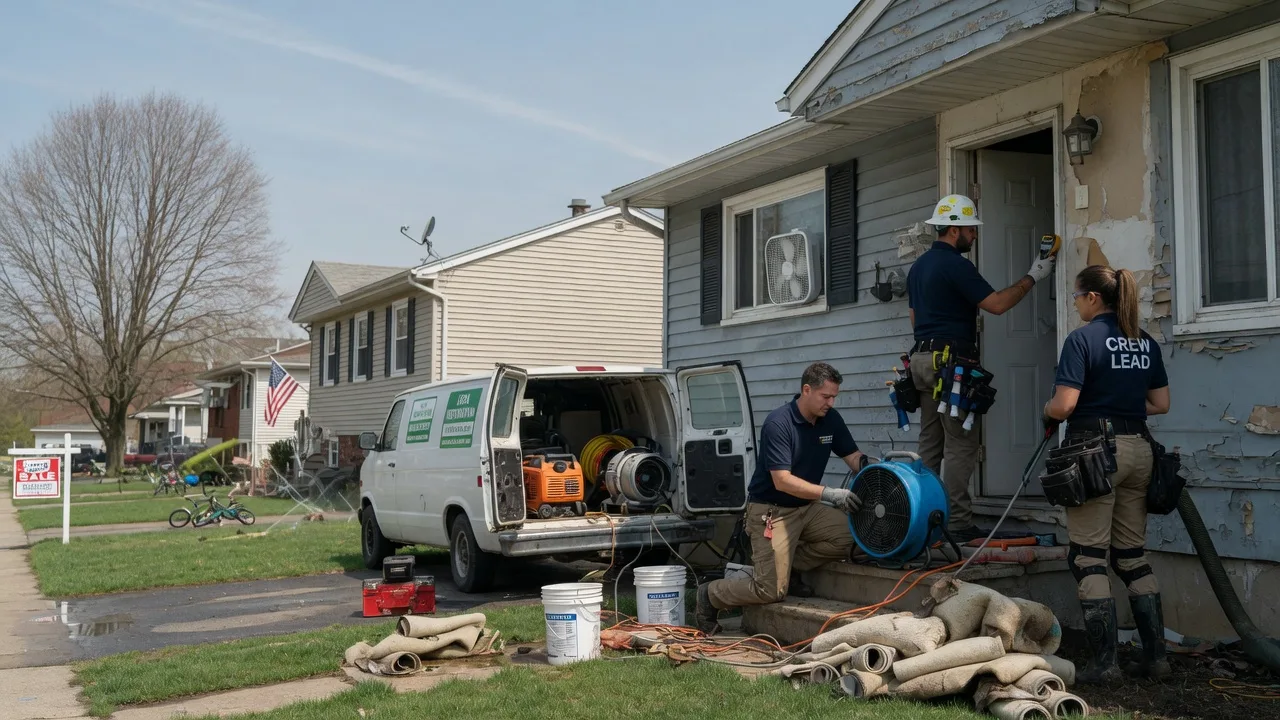 Flood Cleanup in Winchester, IL near me
